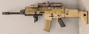 Photograph of Harry's Scar L